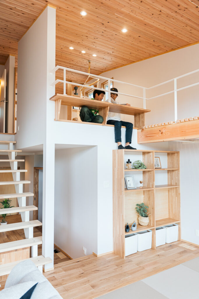 見下ろせる特等席