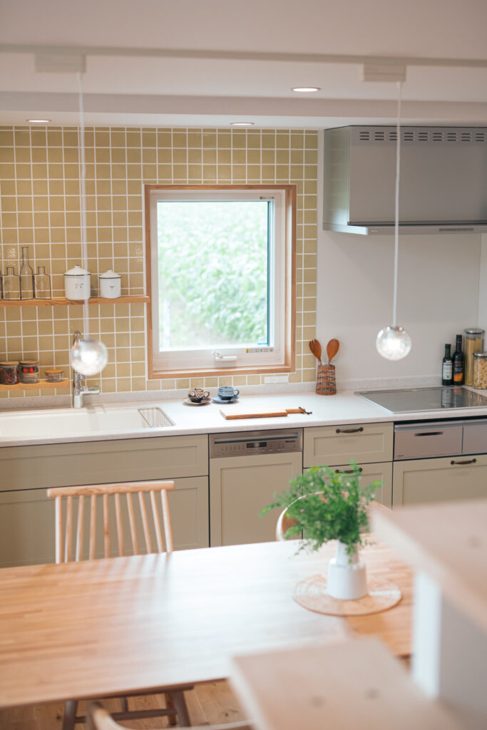 陽だまりを感じるキッチン