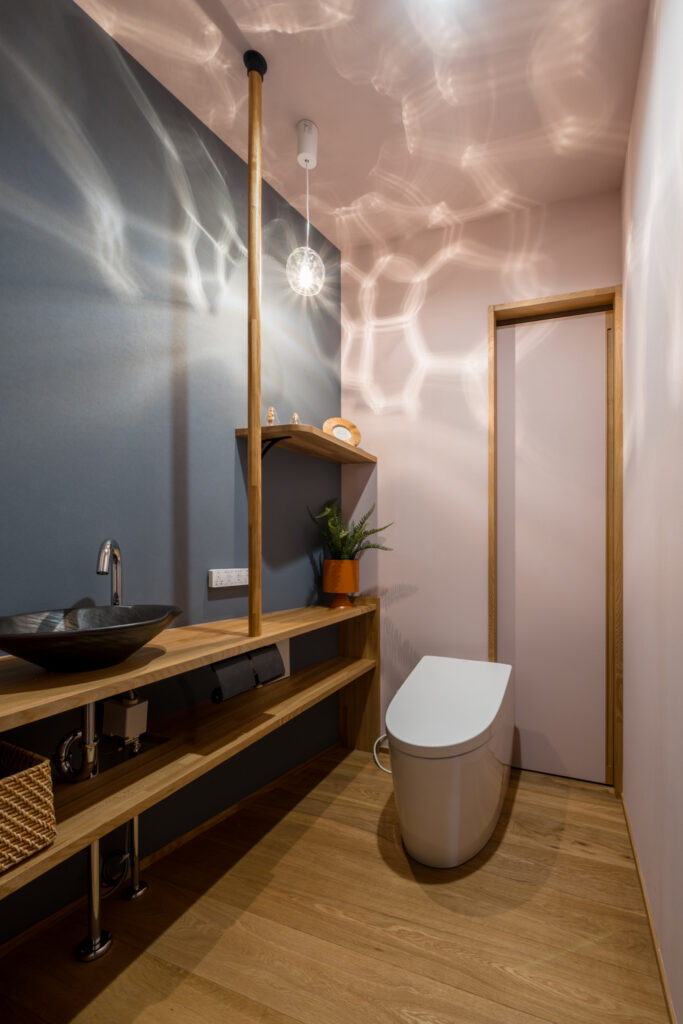 自然素材の壁紙が空気を守ります