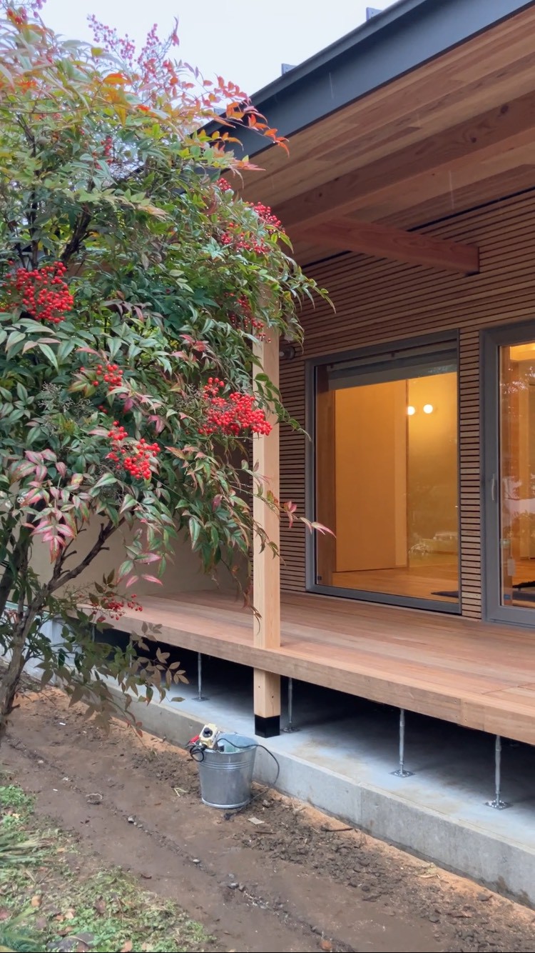 庭への繋がりが心地よい