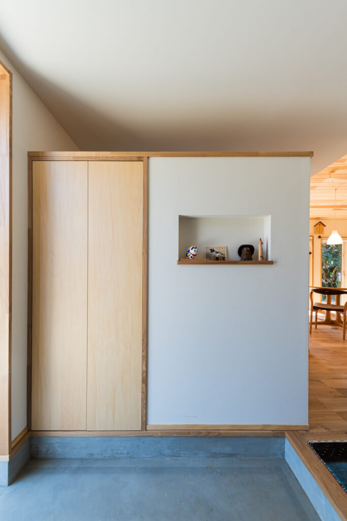 キッチンは動線を意識した回遊動線に