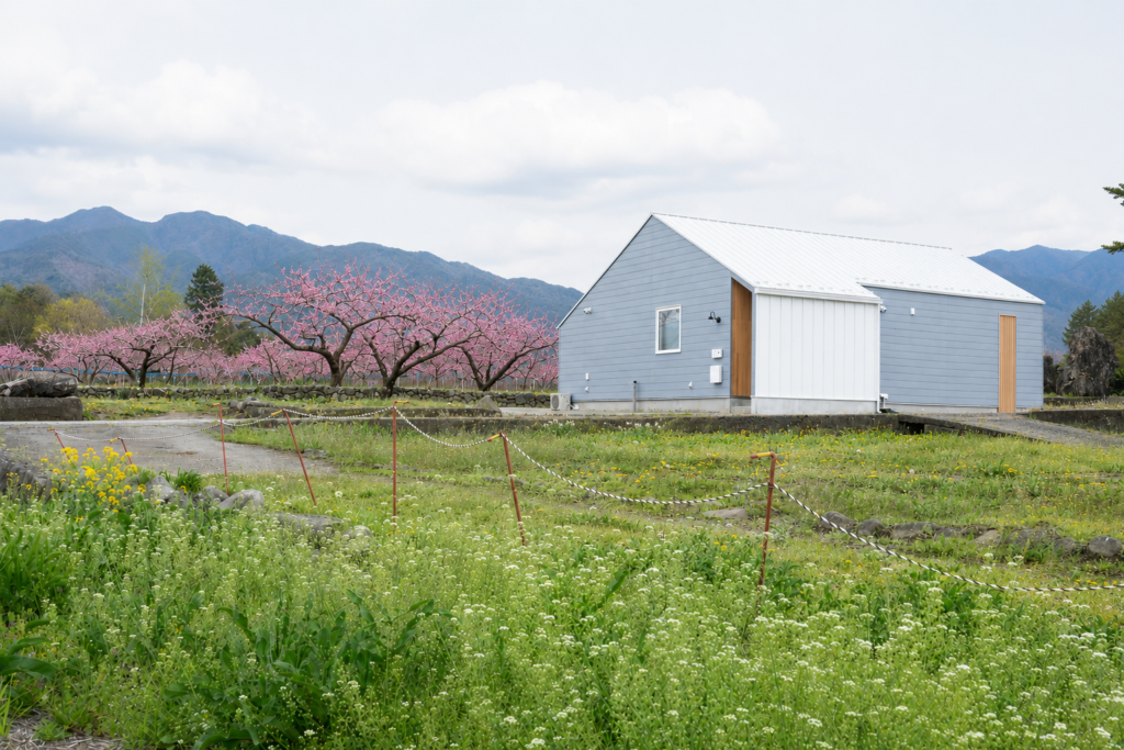 敷地に縛られない、ひらけた暮らし