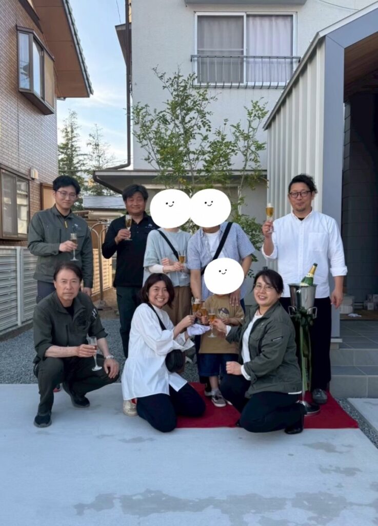 山梨市M様邸お引渡し式